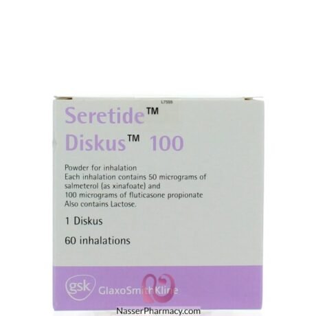 SERETIDE DISKUS 50/100 MCG 60 – Al Marwa Pharmacy Qatar